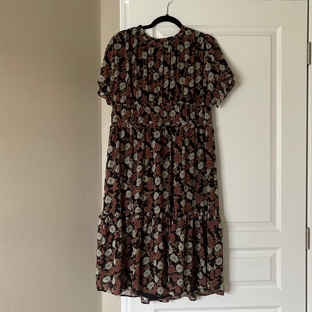 Roolee Floral Midi Dress
